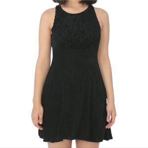 Zanoni Vintage Y2k Black Mini Dress